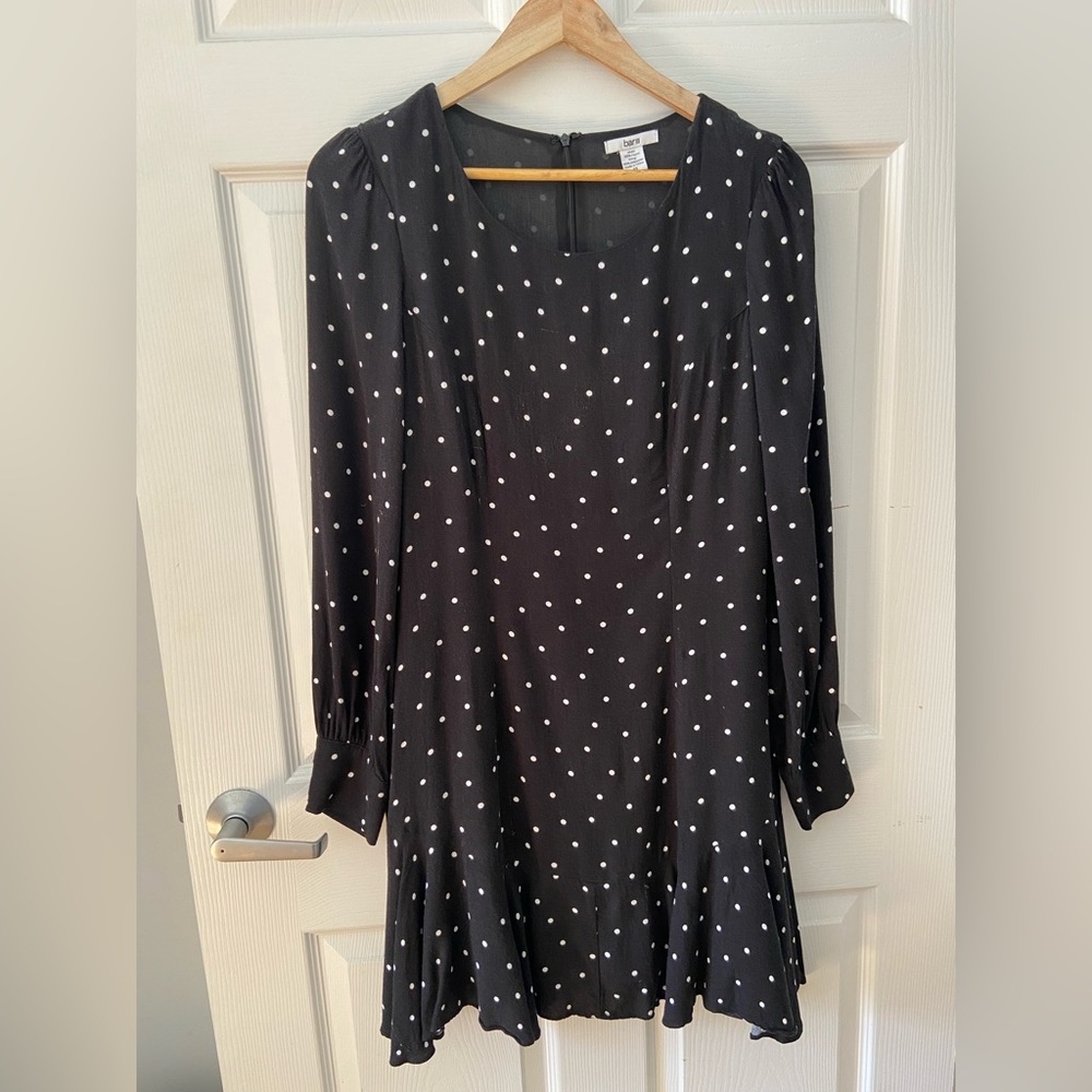 Black Polka Dot Dress